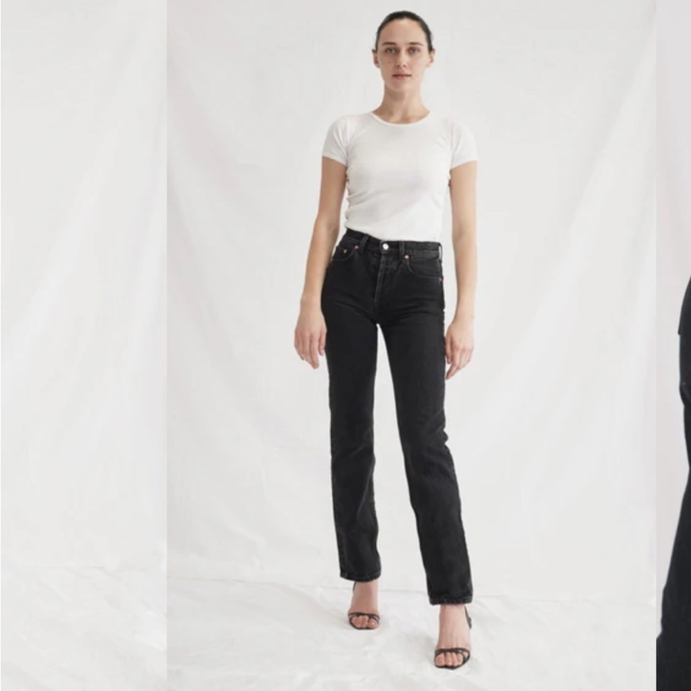 The FEEL Studio, Black Genuine Jean, 28 Tall